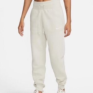 Nike Phoenix Fleece Cream Sweatpants